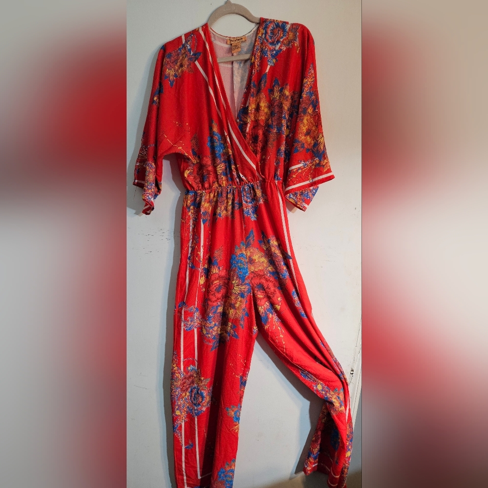 Floral One piece Jumpsuit